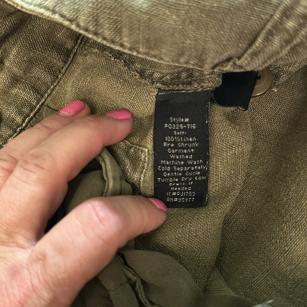 Sanctuary Linen cargo pant - Picture 6 of 7